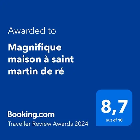 Magnifique Maison A Martin De Re