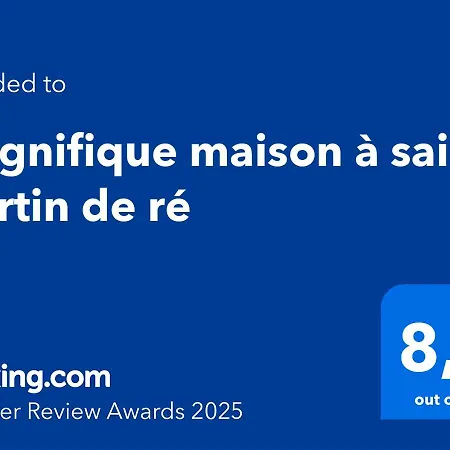 Magnifique Maison A Martin De Re