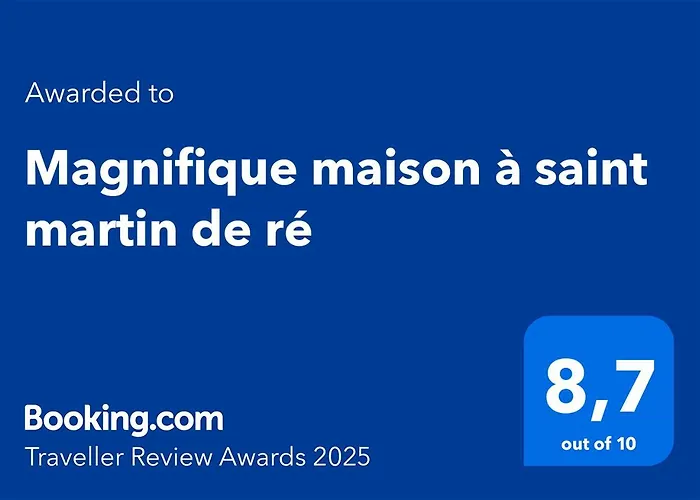 Magnifique Maison A Martin De Re